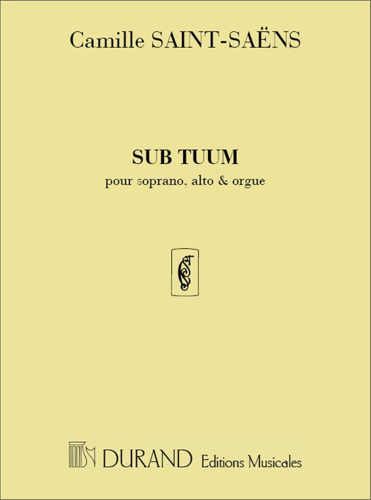 Sub Tuum Chant-Piano